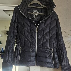 Vimce Camuto Black Quilted Women's Jacket Size L